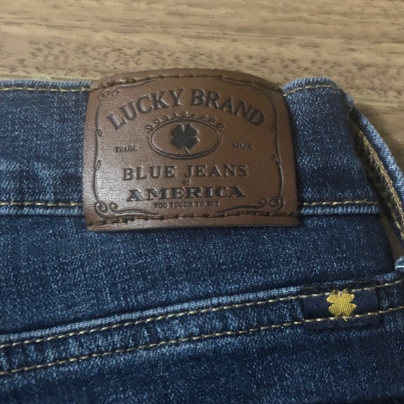 LUCKY BRAND SWEET MID RISE CROP JEANS size 4 - Picture 8 of 9